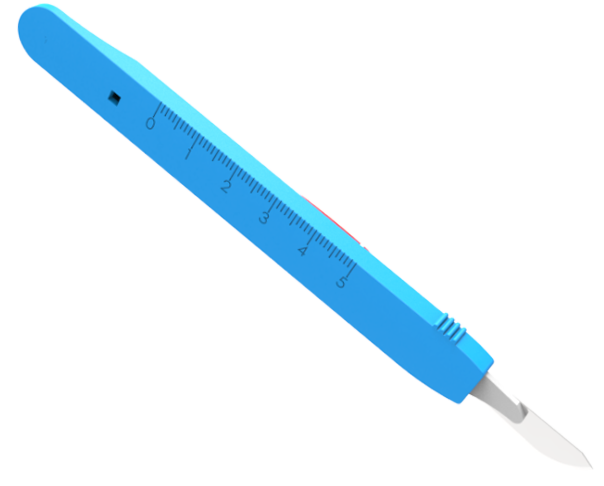 Sharp and Strong blade safety rectractable safety retractable scalpel