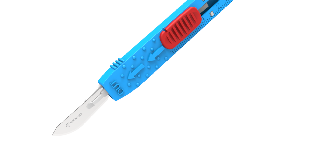 Safety retractable scalpel